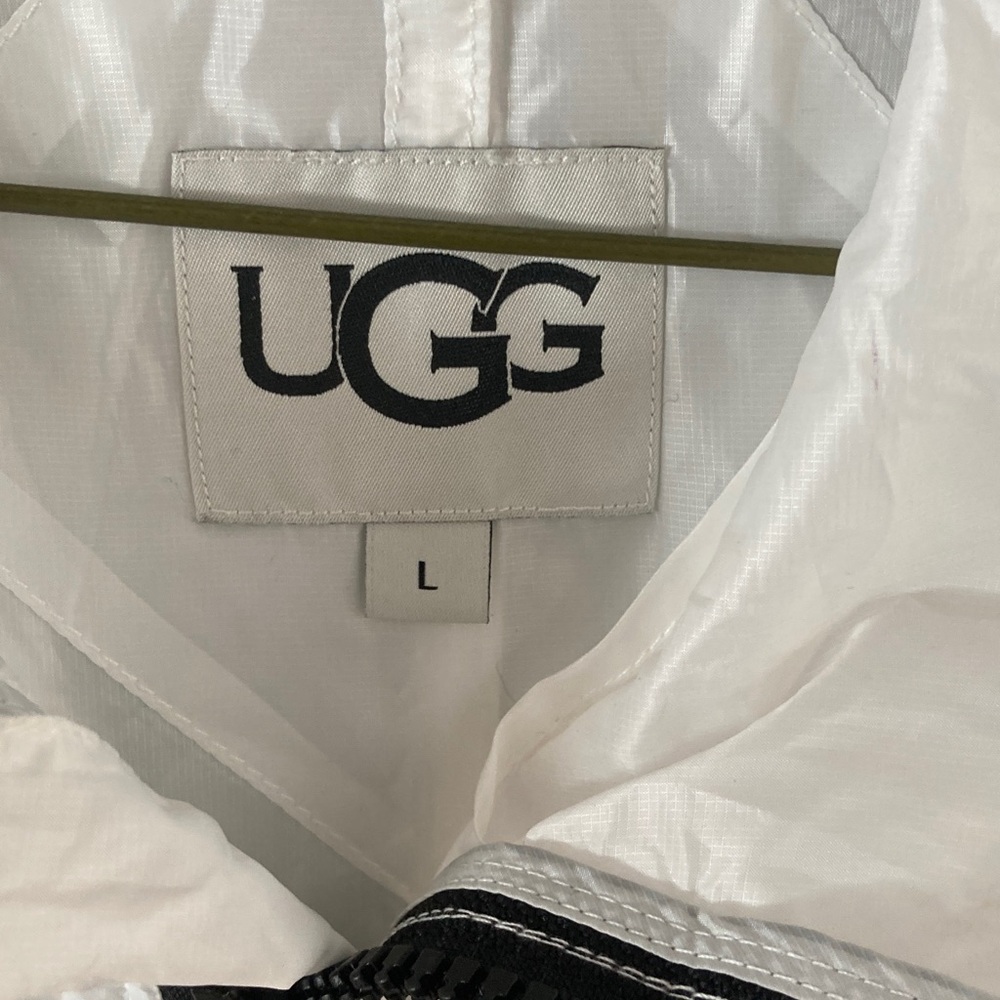 UGG White Brittany Hooded Anorak NWT - Picture 11 of 16